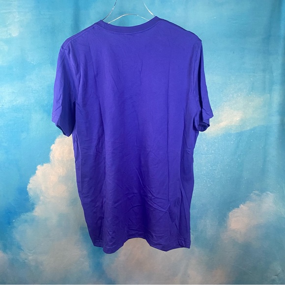 BELLA CANVAS BLUE BLANK SHORT SLEEVE T SHIRT - SZ - Picture 2 of 3